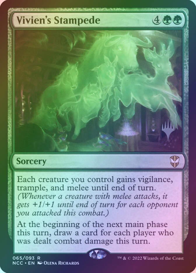 Vivien's Stampede (PNCC) (65p) / Foil