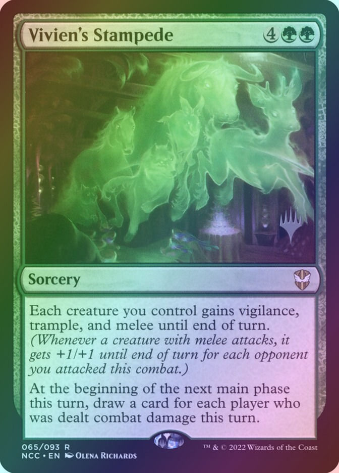Vivien's Stampede (PNCC) (65p) / Foil