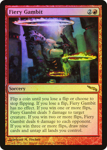 Fiery Gambit (MRD) (90) / Foil