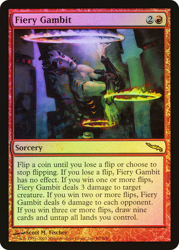 Fiery Gambit (MRD) (90) / Foil