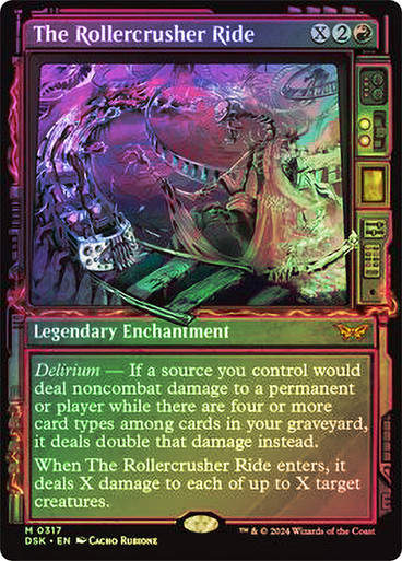 The Rollercrusher Ride (DSK) (317) / Foil / Showcase