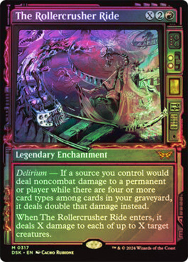 The Rollercrusher Ride (DSK) (317) / Foil / Showcase