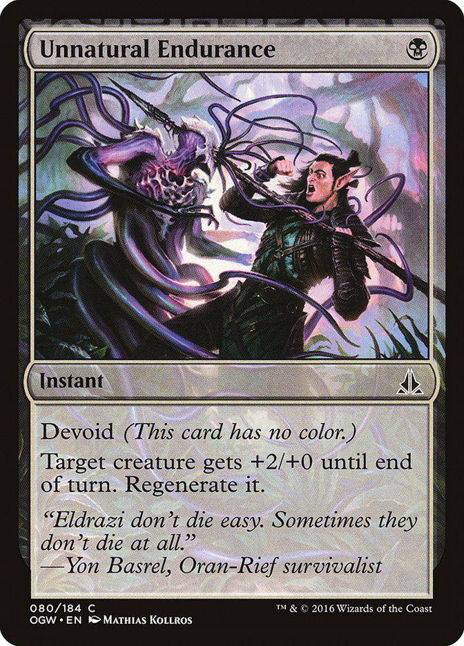 Unnatural Endurance (OGW) (80)