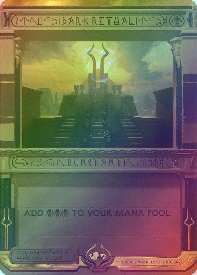 Dark Ritual (MP2) (21) / Borderless / Foil