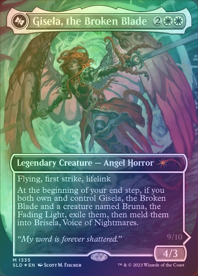 Gisela, the Broken Blade (SLD) (1335) / Borderless / Foil