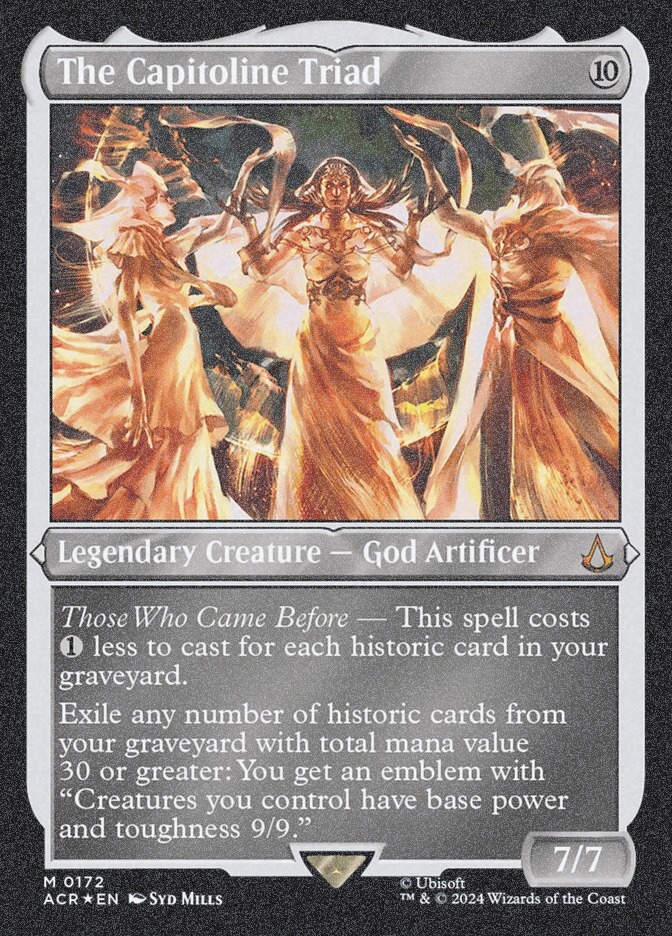 The Capitoline Triad (ACR) (172) / Foil Etched