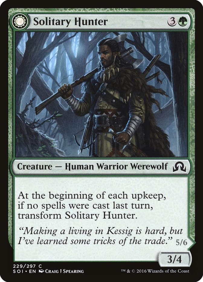Solitary Hunter // One of the Pack (SOI) (229)