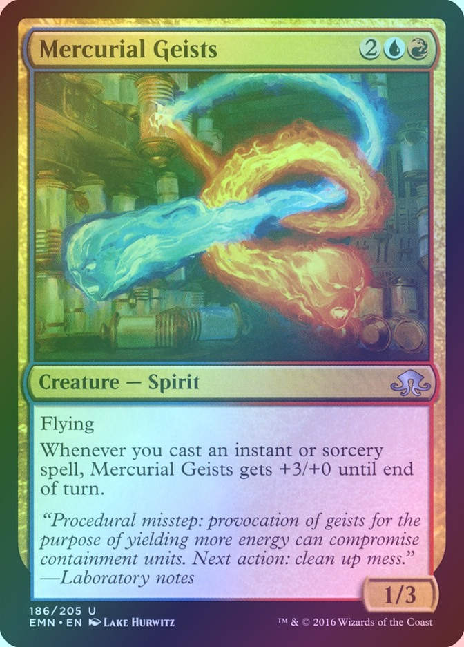 Mercurial Geists (EMN) (186) / Foil