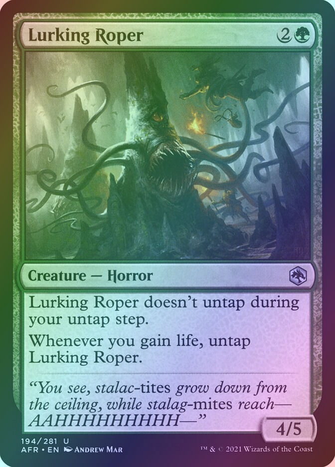 Lurking Roper (AFR) (194) / Foil