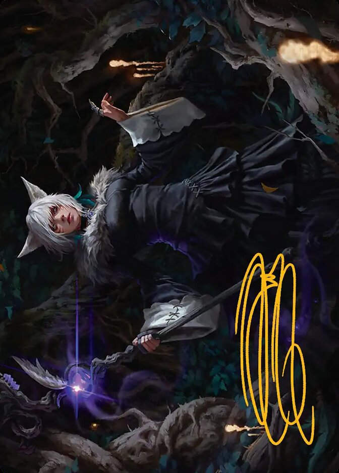 Y'shtola, Night's Blessed // Y'shtola, Night's Blessed (AFIN) (21) /  Firmada