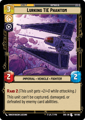 Lurking TIE Phantom (SHD_#187/262) / Foil