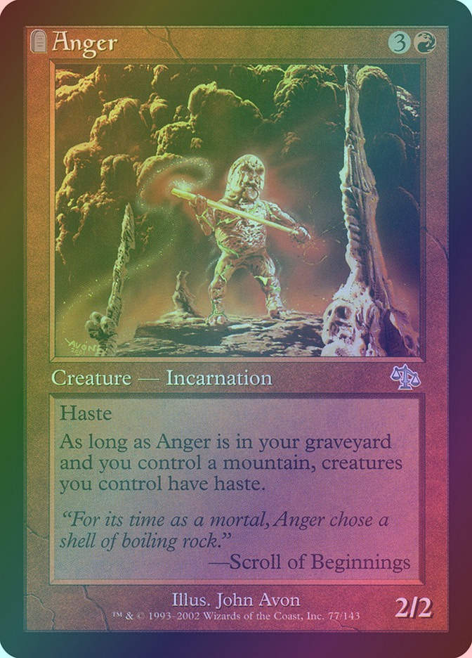 Anger (JUD) (77) / Foil