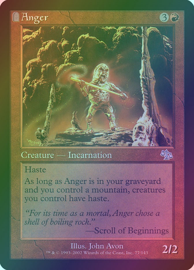 Anger (JUD) (77) / Foil