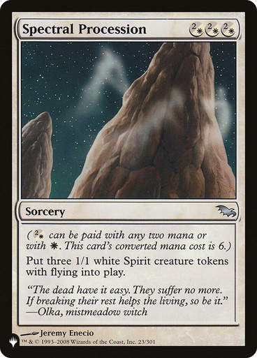 Spectral Procession (PLST) (SHM-23)