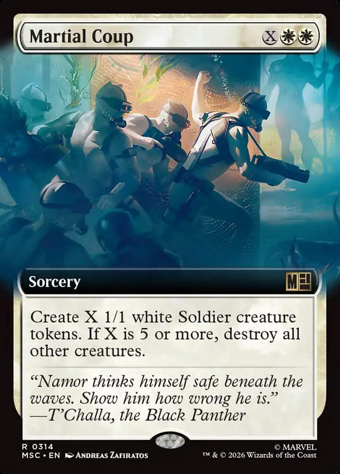 Martial Coup (MSC) (314) / Extended Art
