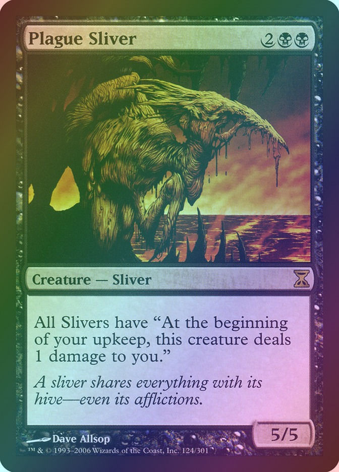 Plague Sliver (TSP) (124) / Foil