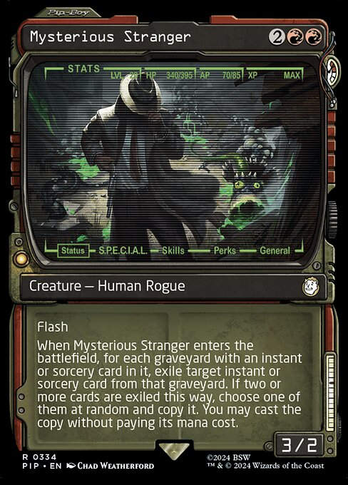 Mysterious Stranger (pip) (334) / Showcase