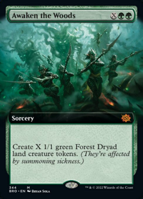Awaken the Woods (BRO) / Extended Art Foil