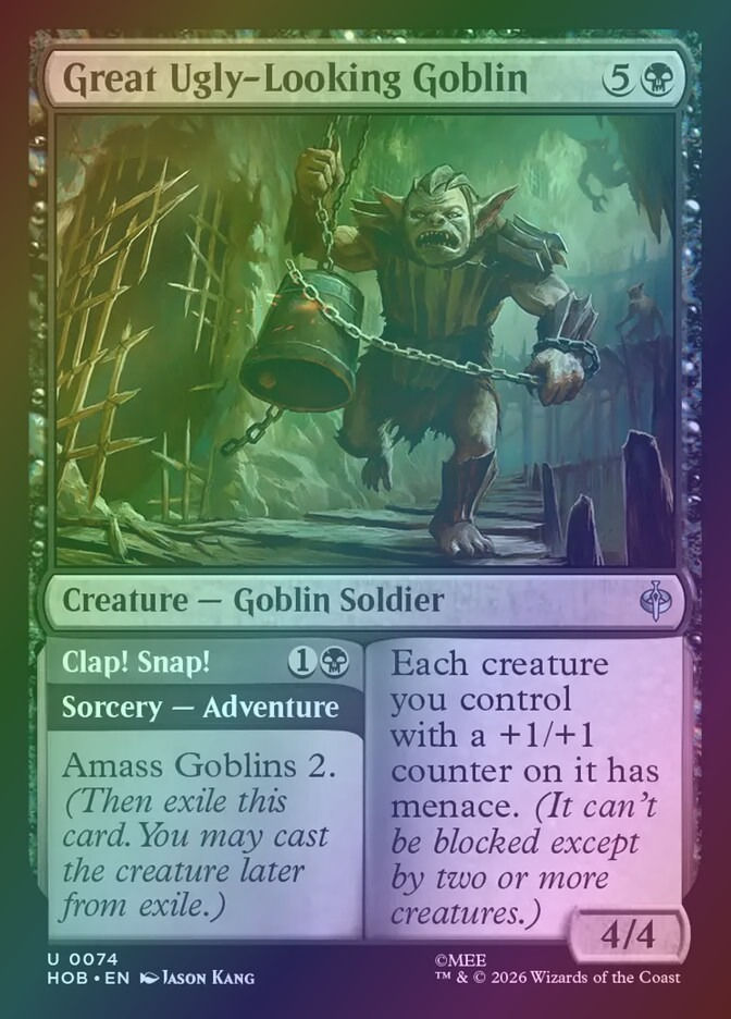 Great Ugly-Looking Goblin // Clap! Snap! (HOB) (74) / Foil