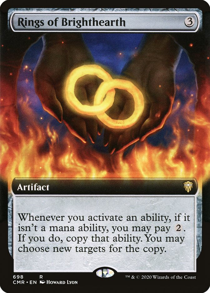 Rings of Brighthearth (CMR) (698) / Extended Art
