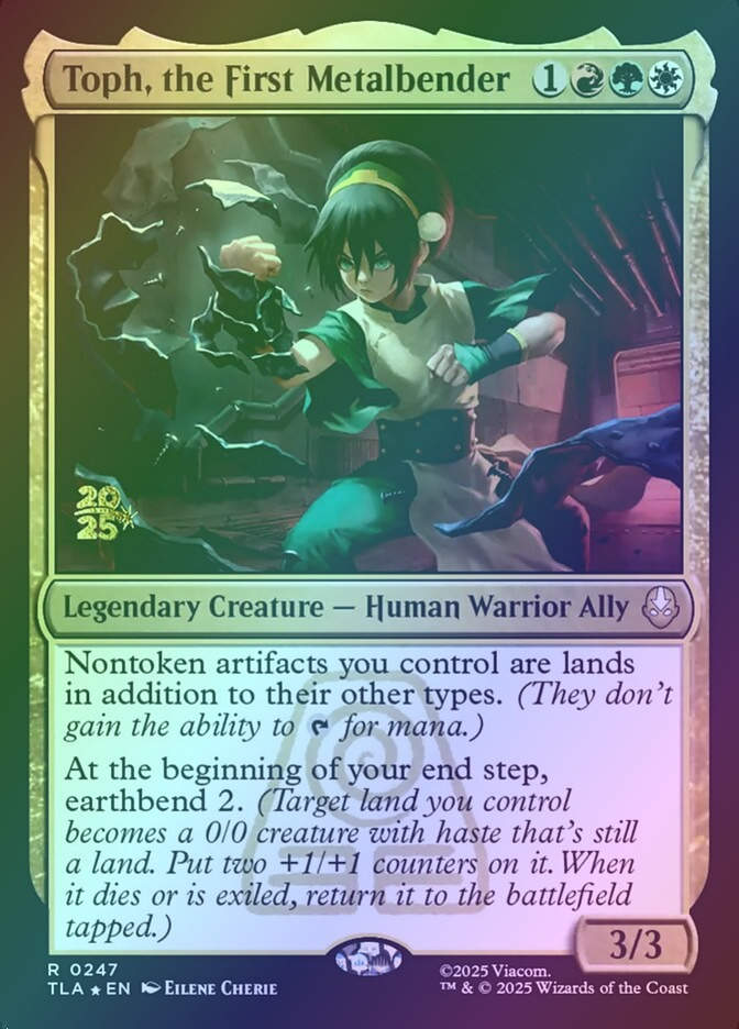 Toph, the First Metalbender (PTLA) (247s) / Foil