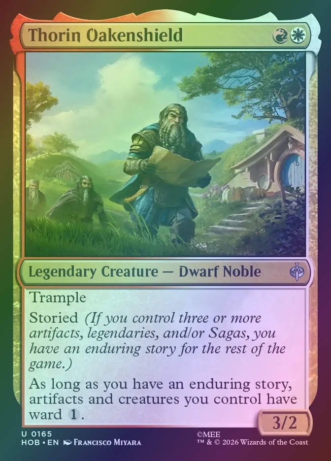 Thorin Oakenshield (HOB) (165) / Foil