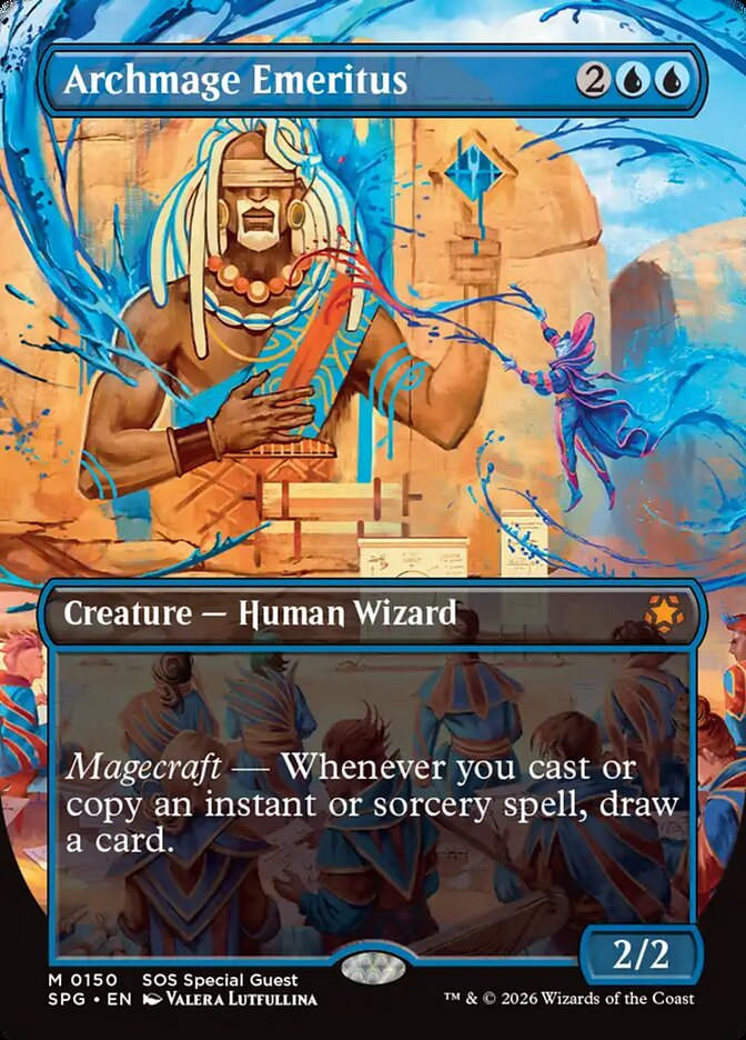 Archmage Emeritus (SPG) (150) / Borderless