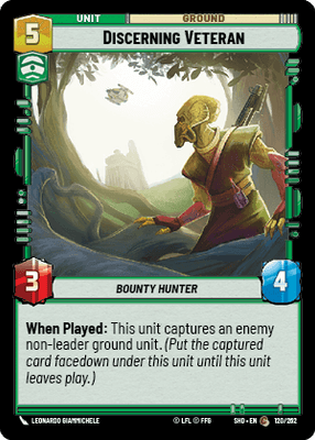 Discerning Veteran (SHD_#120/262) / Foil