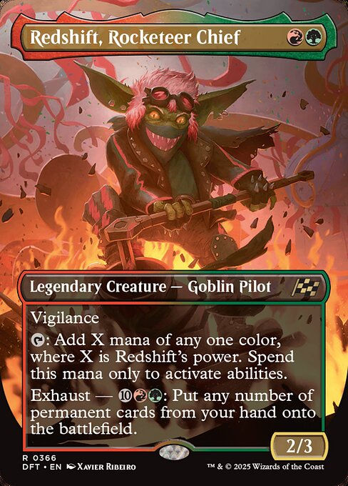 Redshift, Rocketeer Chief (DFT) (366) / Borderless
