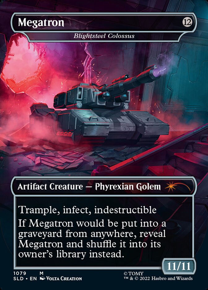 Blightsteel Colossus // Blightsteel Colossus (SLD) (1079) / Borderless — cara 2 de 2