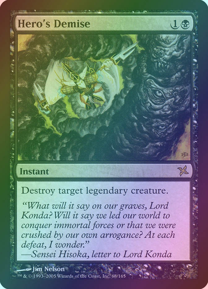Hero's Demise (BOK) (68) / Foil