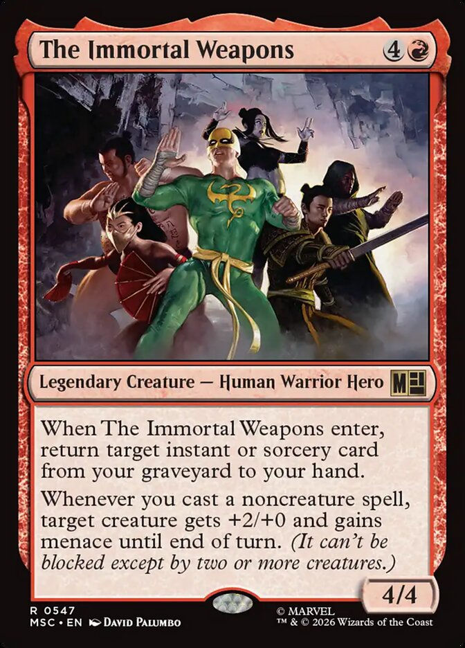 The Immortal Weapons (MSC) (547)