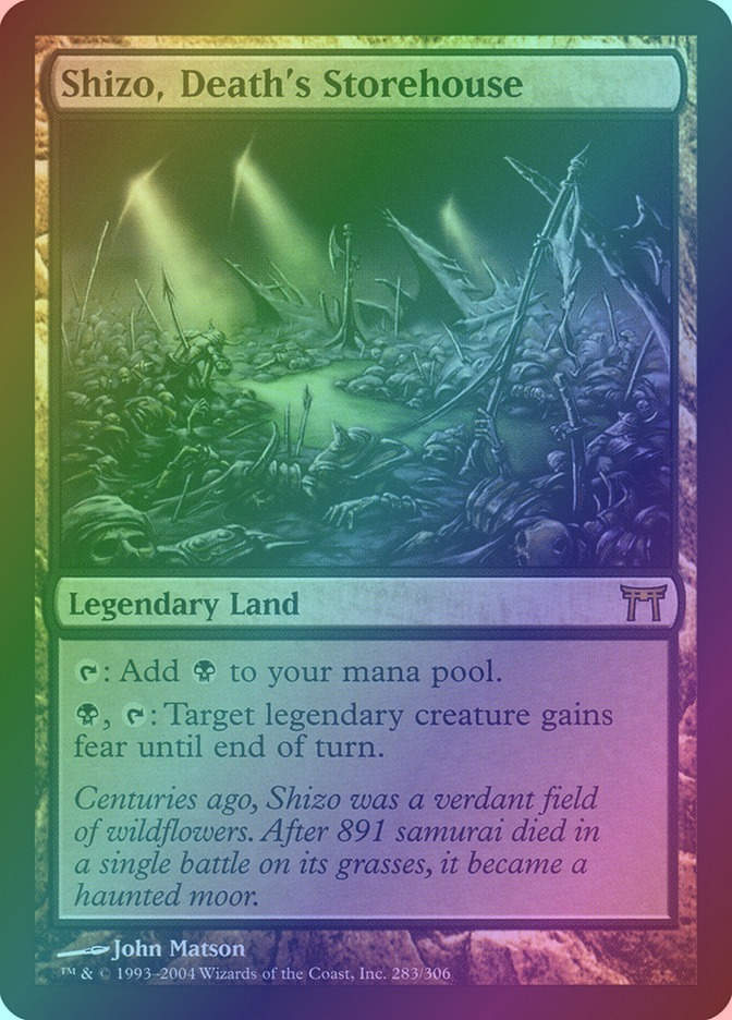 Shizo, Death's Storehouse (CHK) (283) / Foil