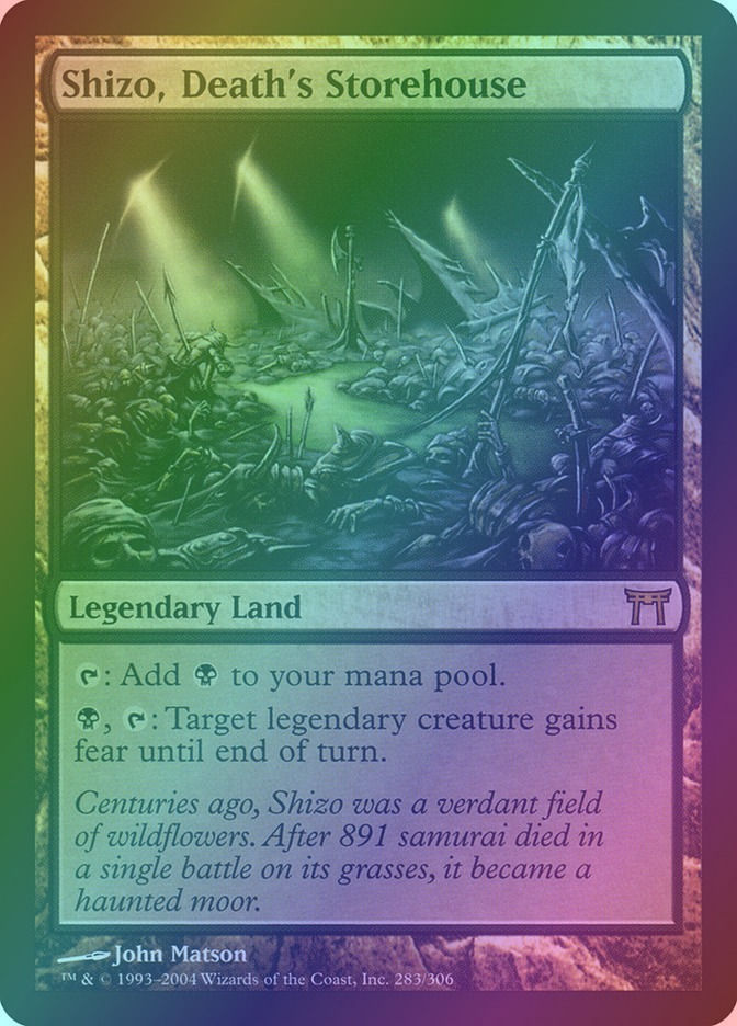 Shizo, Death's Storehouse (CHK) (283) / Foil