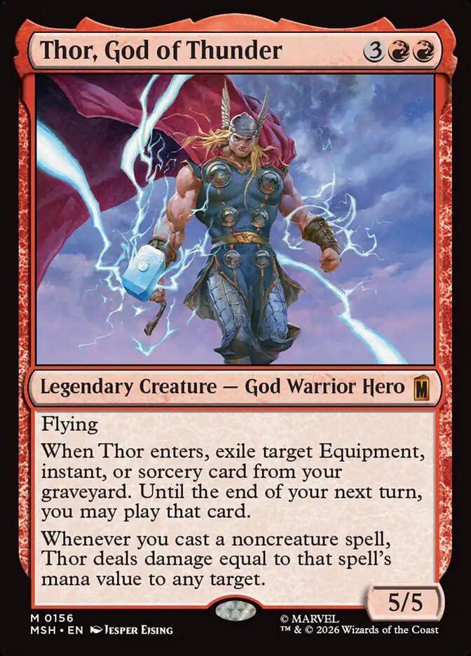 Thor, God of Thunder (MSH) (156)