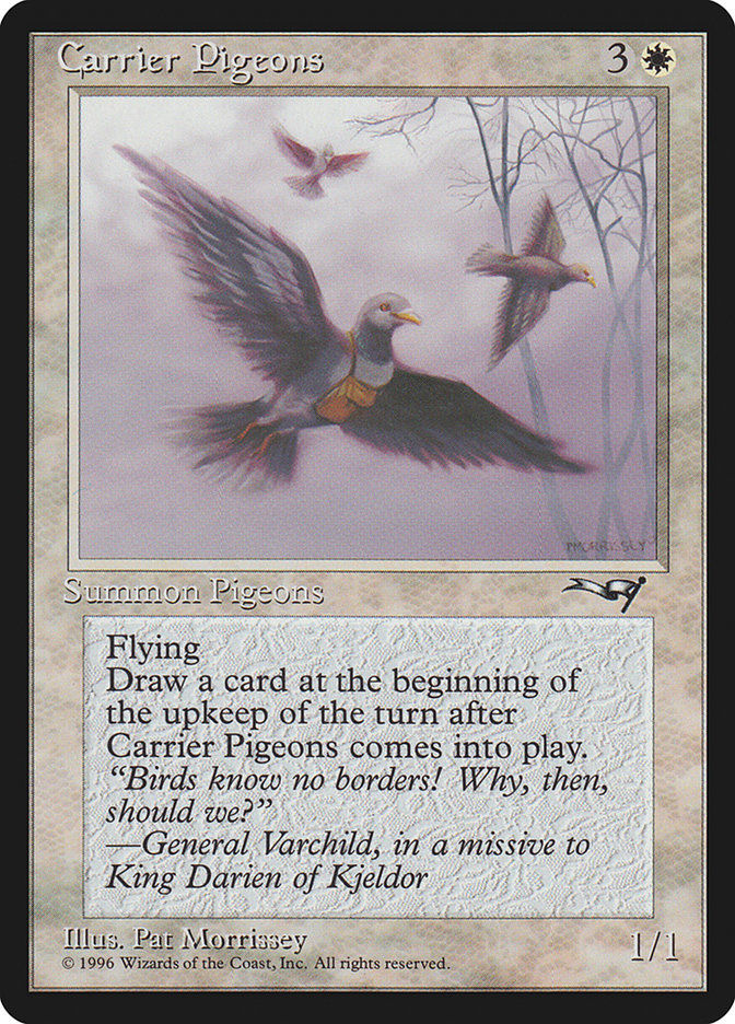 Carrier Pigeons (ALL) (1a)
