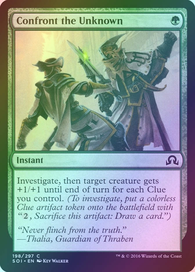Confront the Unknown (SOI) (198) / Foil