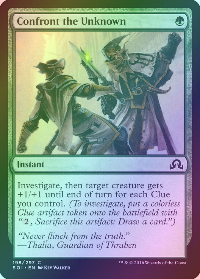 Confront the Unknown (SOI) (198) / Foil