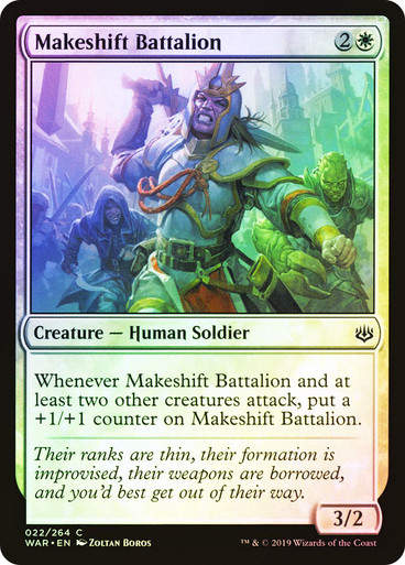 Makeshift Battalion (WAR) (22) / Foil