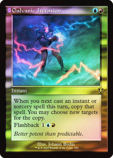 Galvanic Iteration (INR) (430) / Foil Retro