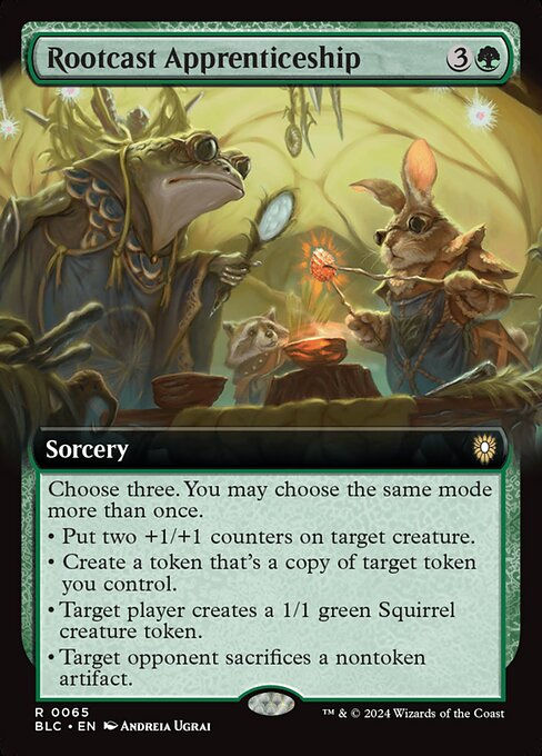 Rootcast Apprenticeship (blc) (65) / Extended Art