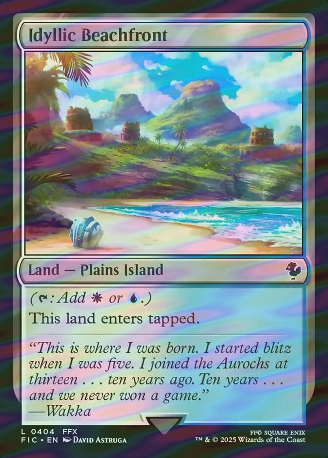 Idyllic Beachfront (FIC) (404) / Surge Foil