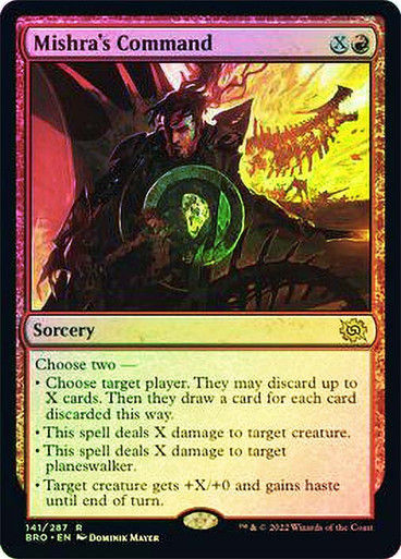 Mishra's Command (BRO) / Foil