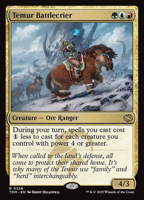 Temur Battlecrier (TDM) (228)