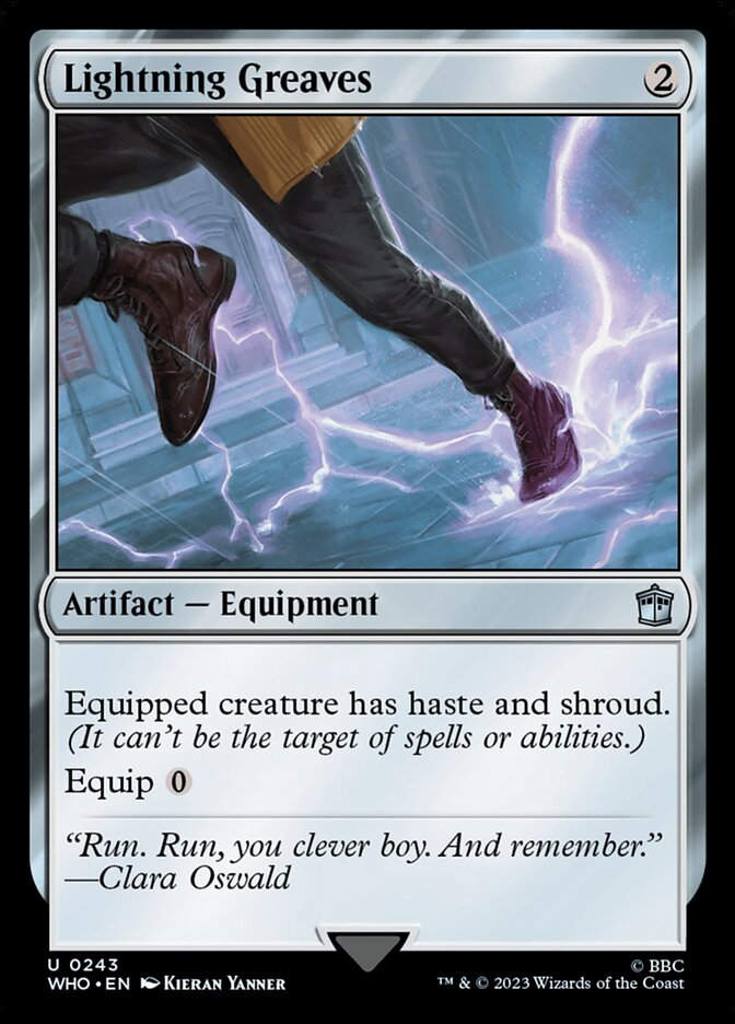 Lightning Greaves (WHO) (243)