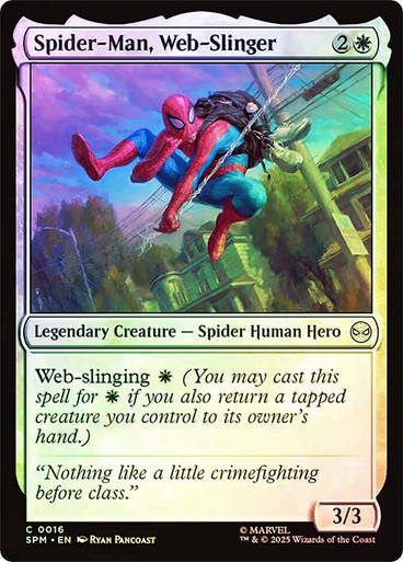 Spider-Man, Web-Slinger (SPM) (16) / Foil