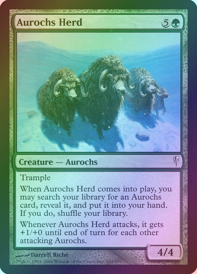 Aurochs Herd (CSP) (103) / Foil