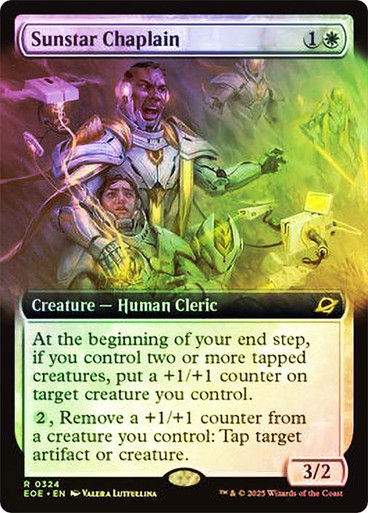 Sunstar Chaplain (EOE) (324) / Extended Art / Foil