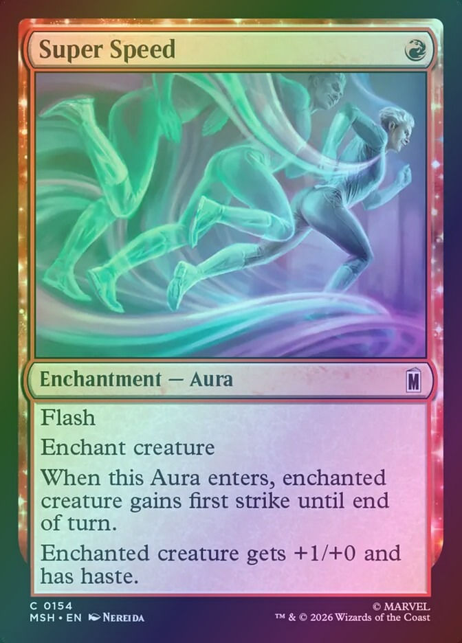 Super Speed (MSH) (154) / Foil