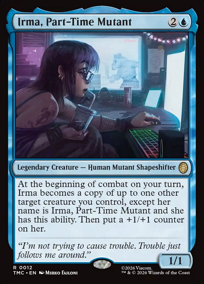 Irma, Part-Time Mutant (TMC) (12)